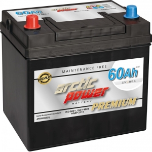 ARCTIC POWER PREMIUM AKU SMF 60AH 230X170X203 / 226 460A (EN) + / -