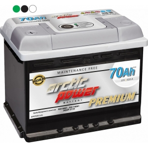 ARCTIC POWER PREMIUM AKU SMF 70AH 242X175X190 620A (EN) + / - MAGIC EYE