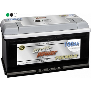 ARCTIC POWER PREMIUM AKU SMF 100AH 350X175X190 900A (EN) - / + MAGIC EYE