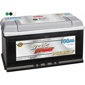 ARCTIC POWER PREMIUM AKU SMF 100AH 350X175X190 760A (EN) - / + MAGIC EYE