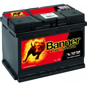 BANNER AKU STARTING BULL 62AH 241X175X190 - / + 510A