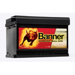 BANNER AKU RUNNING BULL EFB 65AH 278X175X175 - + 650A
