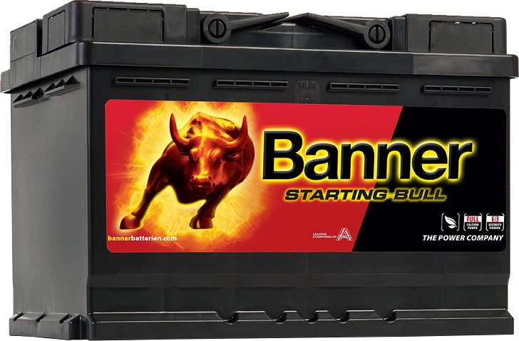 BANNER AKU STARTING BULL 72AH 278X175X190 + - 650A (CHRYSLER)