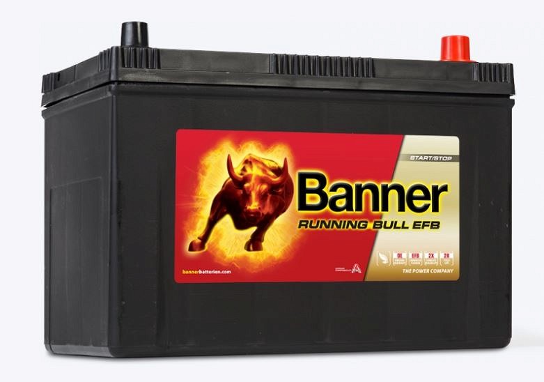 BANNER AKU RUNNING BULL EFB 95AH 304X172X202 / 225 - + 760A
