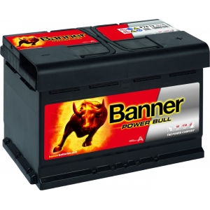 BANNER AKU POWER BULL 74AH 278X175X190 680A - / +
