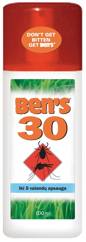 BENS 30 SÄÄSE / PUUGI TÕRJEVAHEND 100ML