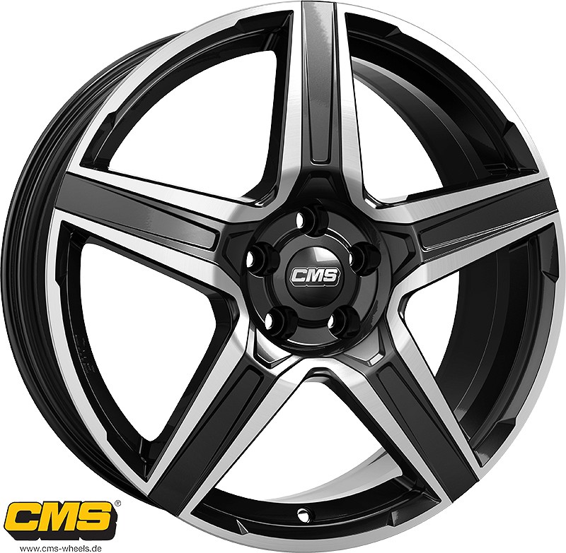 CMS C34 DB 7.5X18 5X114 / 45 (67.1) (Z) (TUV) KG800 C34 758 45 10 DB