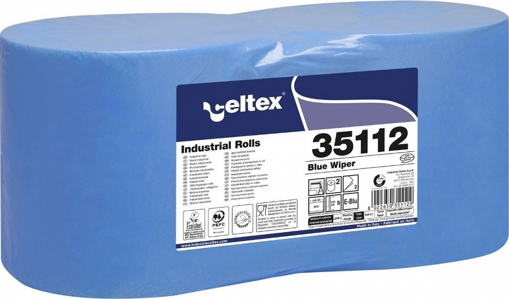 RULLPABER 2-KIHTI 24CM X 290M 970 LEHTE. SININE CELTEX