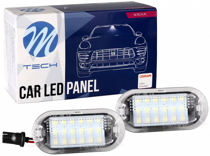 SALONGITULI LED VOLKSWAGEN. SKODA. SEAT OEM 1J0947413 CANBUS 2TK M-TECH