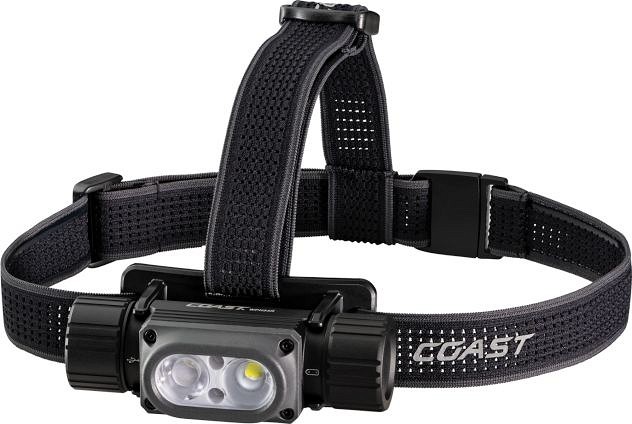 PEALAMP LAETAV+PATAREI 3XAAA 2000LM+ PUNANE / ROHELINE WPH30R USB-C IP68 COAST