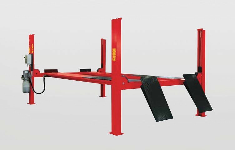 4.0T 5100MM 4-POST TÕSTUK ELEKTROHÜDRAULILINE SILLATÖÖDEKS ERCO 4004 W CT CORGHI