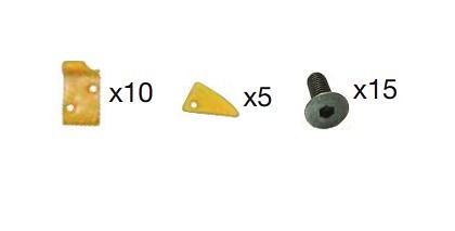 MONTAAZIPINGI CORGHI PROLINE LL 2019-> PLASTKATETE KOMPL.