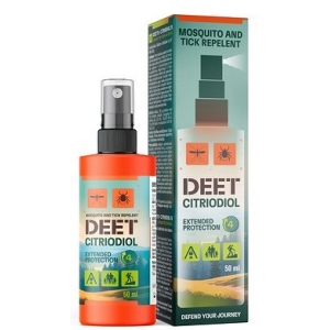 DEET 15 + CITRIODIOL SÄÄSE / PUUGI TÕRJEVAHEND 50ML
