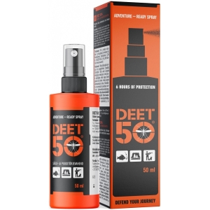 DEET 50 SÄÄSE / PUUGI TÕRJEVAHEND 50ML