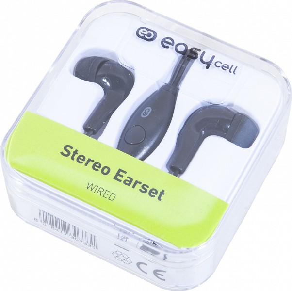 KÕRVAKLAPID SBS EASYCELL JUHTMEGA 1.2M. MUST