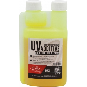 KLIIMASÜSTEEMI LEKKETUVASTUSE AINE (UV-VÄRV) POE R-134A / R-1234YF 250ML ELKE