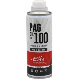 KLIIMASÜSTEEMI KOMPRESSORI ÕLIPAG 100 R-1234YF 250ML ELKE
