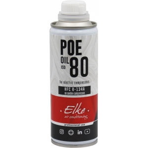 KLIIMASÜSTEEMI KOMPRESSORI ÕLI HÜBTIID / EL.AUTO POE 80 R-134A 250ML ELKE