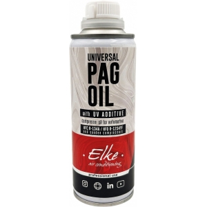 KLIIMASÜSTEEMI KOMPRESSORI ÕLI PAG R-134A / R-1234YF 250ML + UV-VÄRVAINEGA ELKE
