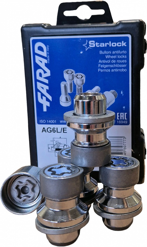 LUKUSTUSM. MS14X1.50 / 43 / 21 (P43. HÜLSS 20X12MM. CH21) AG6L / E STARLOCK