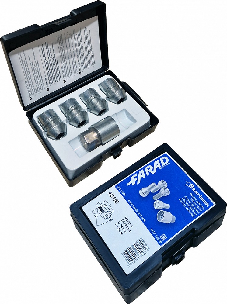 LUKUSTUSM. M14X1.50 / 34 / 21 (P25 / 34. CH21) AD1 / E. STARLOCK