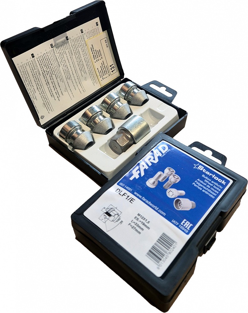 LUKUSTUSM. M12X1.50 / 33 / 19 (P27 / 33. K-SEIB. CH19) DLF1 / E. STARLOCK