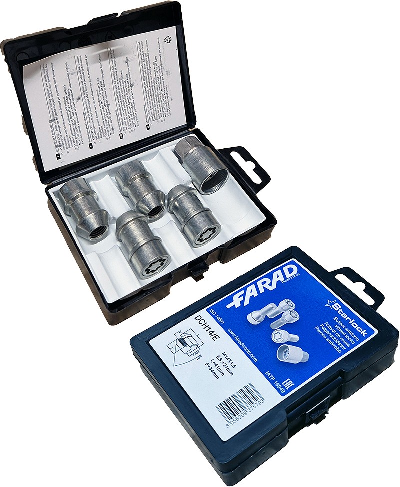 LUKUSTUSM. M14X1.50 / 41 / 21 (P34 / 41. CH21) DCH14 / E. STARLOCK