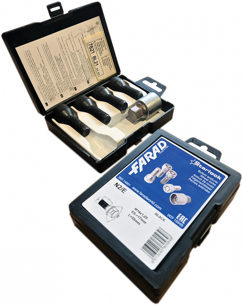 LUKUSTUSP. P14X1.25 / 33 / 17 (P38. CH17) N2 / E BLK. STARLOCK BLACK