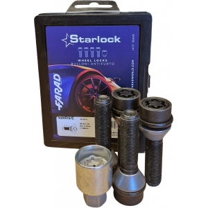 LUKUSTUSP. P14X1.25 / 48 / 17 (KOONUS-PUKS. P48. CH17) NWR9 / E BLK. STARLOCK BLACK