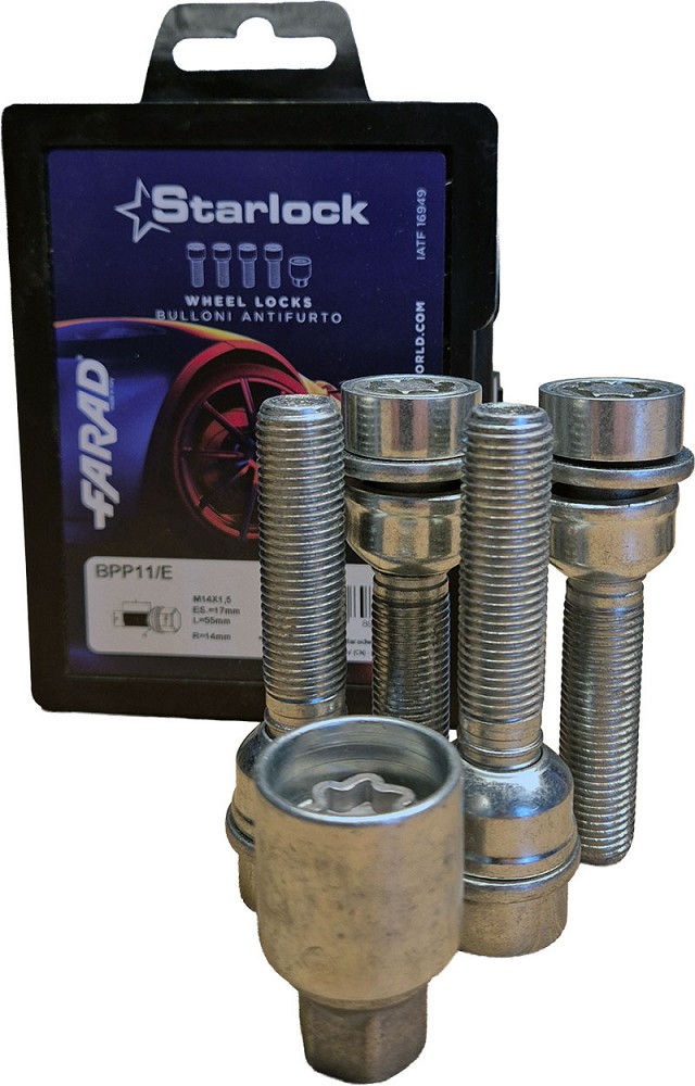 LUKUSTUSP. PK14X1.50 / 55 / 17 (PALL-PUKS. R14. P55. CH17) BPP11 / E. STARLOCK