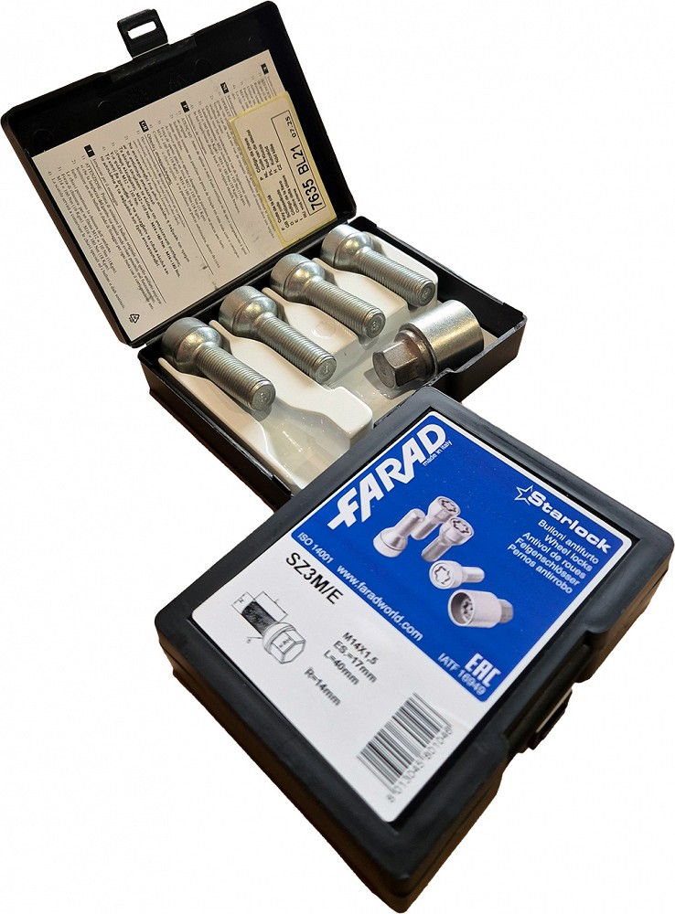 LUKUSTUSP. PK14X1.50 / 40 / 17 (PK / R14. P40. CH17) SZ3M / E. STARLOCK