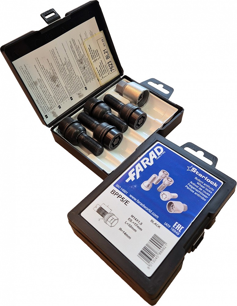 LUKUSTUSP. PK14X1.50 / 32 / 17 (PALL-PUKS. R14. P32. CH17) BPP5 / E BLK. STARLOCK BLACK