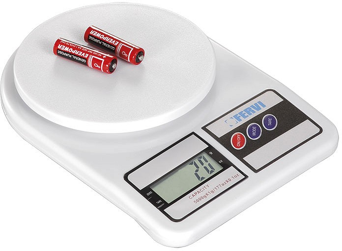 ELEKTROONILINE KAAL / DIGIKAAL MAX 5KG FERVI
