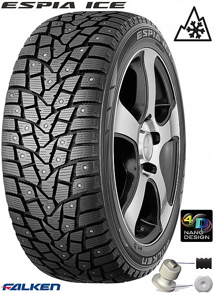 155 / 70R13 75T ESPIA ICE FALKEN TALV. NAAST