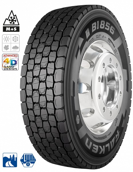205 / 75R17.5 124 / 122M BI856 (VEO) FALKEN M+S / NORDIC