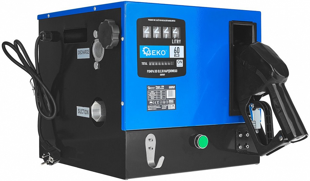 ELEKTRILINE DIISLIKÜTUSE PUMP HD 60L / MIN 230V. 550W GEKO