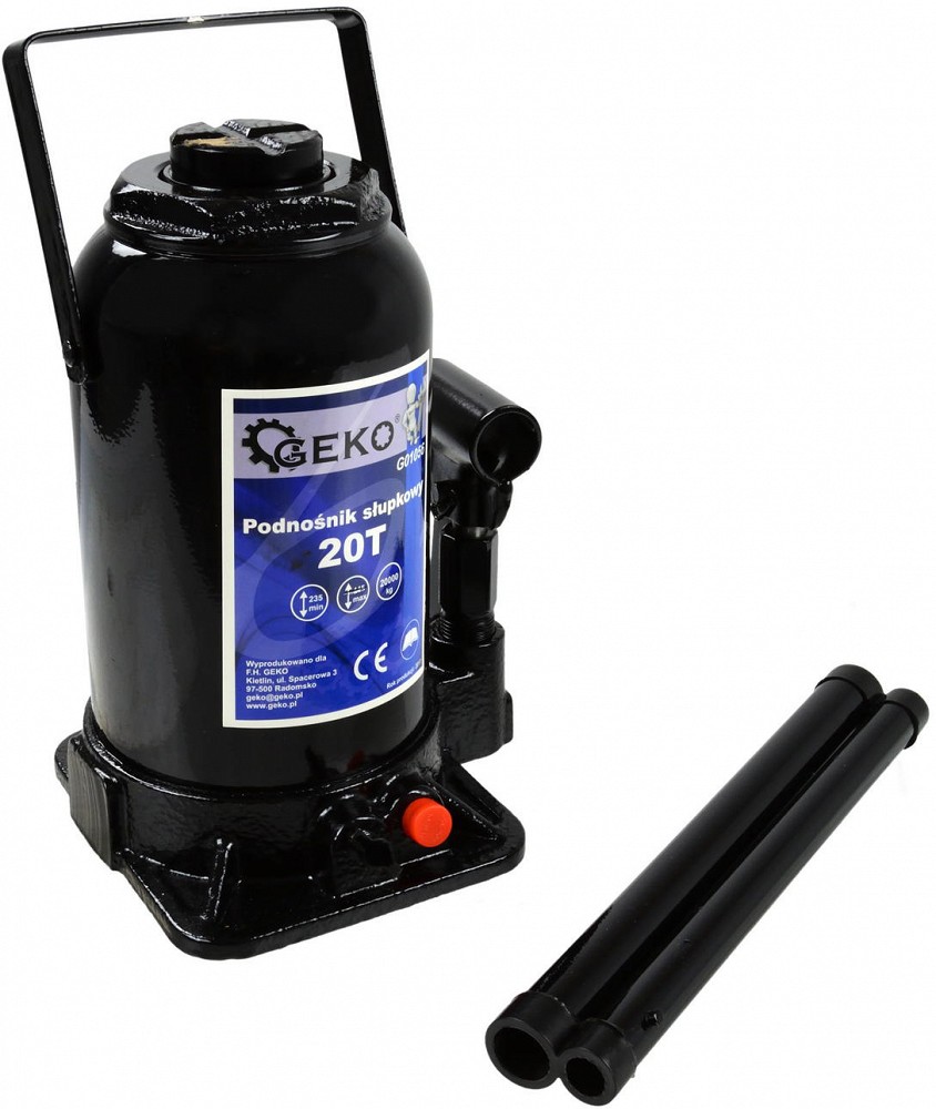 PUDELTUNGRAUD 20T 235-450MM GEKO