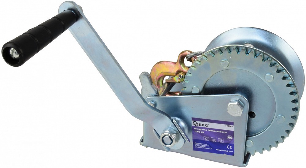 VÄNDAGA VINTS 450KG. 10M TERASTROSSIGA GEKO