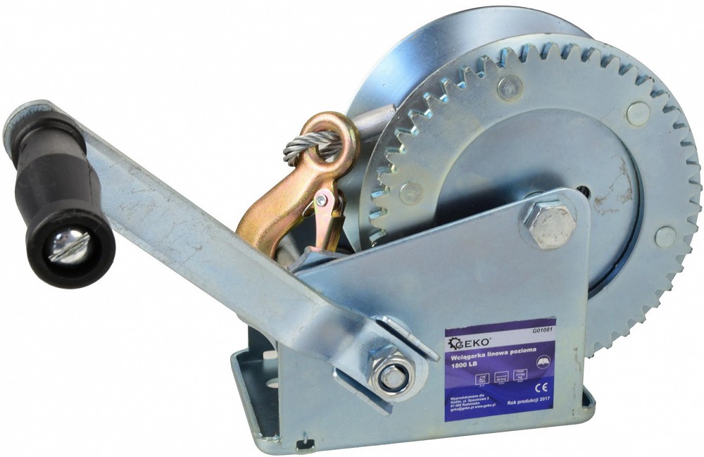 VÄNDAGA VINTS 850KG. 10M TERASTROSSIGA GEKO