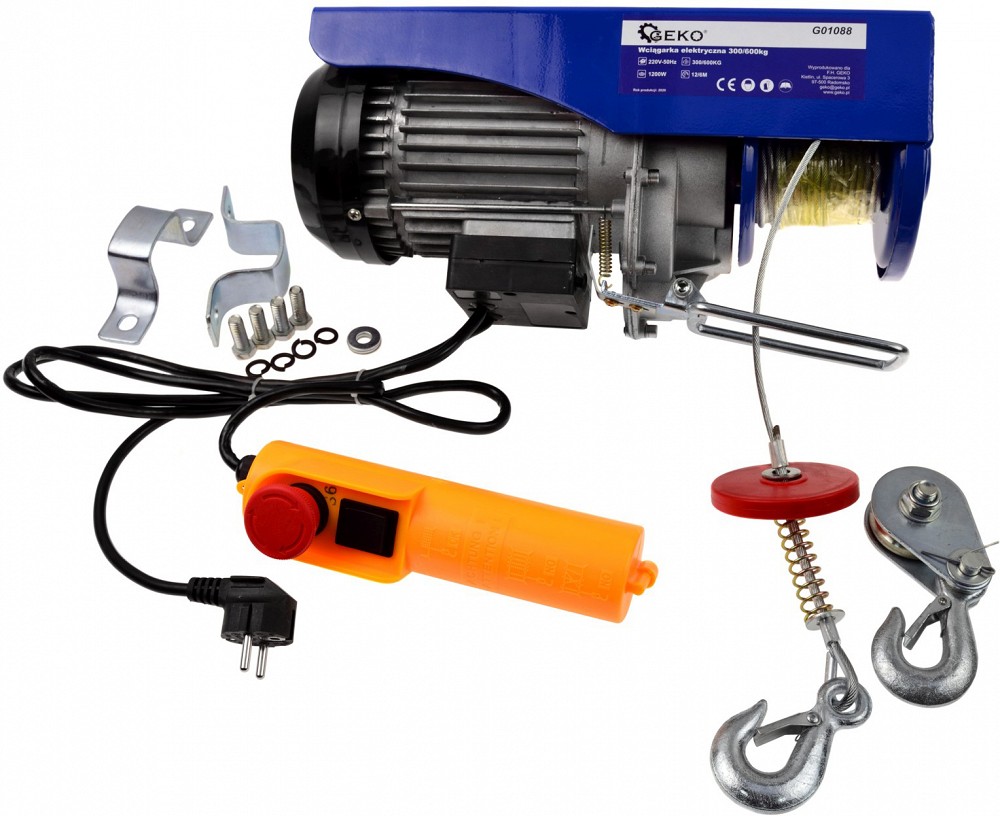 ELEKTRILINE TROSS-TALI 1200W 300-600KG GEKO