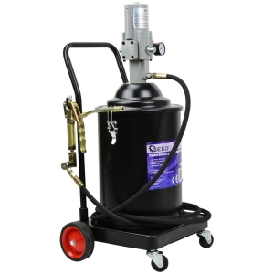 MÄÄRDEPRITSI KOMPLEKT ANUMAGA 16L. PNEUM. PUMBAGA. RATASTEGA. 4M VOOLIK GEKO