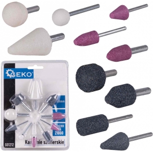 10-OS. ABRASIIVOTSIKUTE KOMPLEKT 1 / 4". 21000RPM GEKO