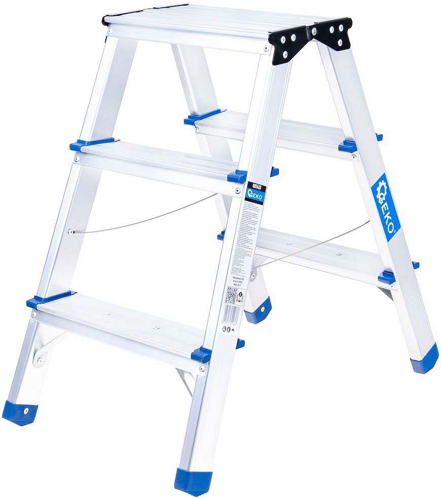 ALUMIINIUMIST TREPPREDEL 3 ASTET 58.5CM GEKO