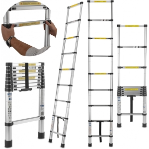 ALUMIINIUM TELESKOOPREDEL 9 ASTMEGA. 740-2600MM. MAX 150KG GEKO