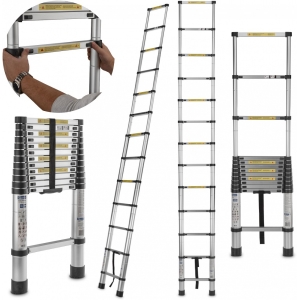 ALUMIINIUM TELESKOOPREDEL 13 ASTMEGA. 860-3800MM. MAX 150KG GEKO