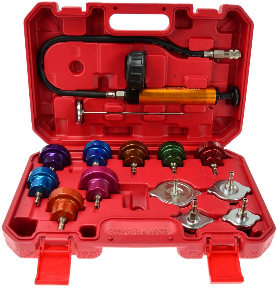 14-OS. RADIAATORI / JAHUTUSSÜSTEEMI TESTIMISE STARDIKOMPLEKT GEKO