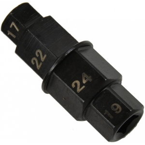 MOOTORRATTA RATTAVÕLLI VÕTI 17 / 19 / 22 / 24MM KUUSKANT GEKO