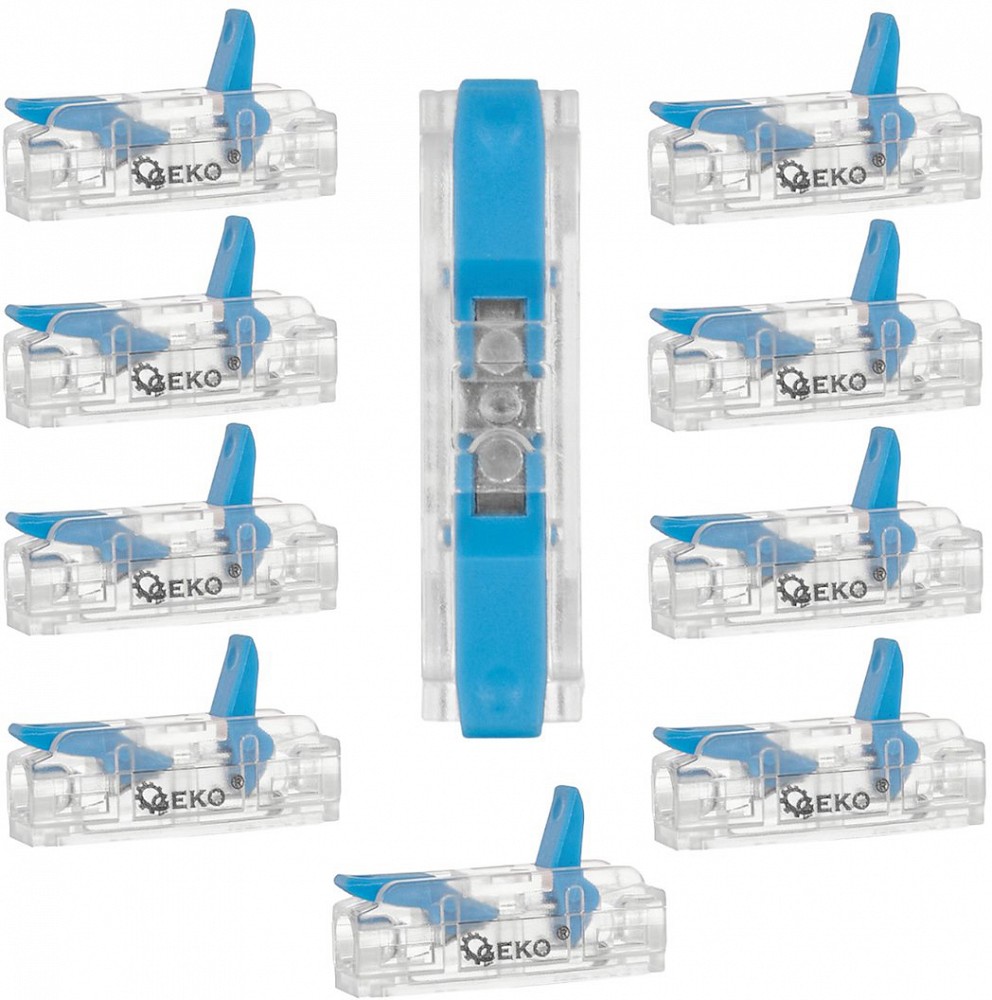 WAGO TÜÜPI AVATAV KIIRKLEMM 2X0.2-4MM 10TK / KOMPL. GEKO