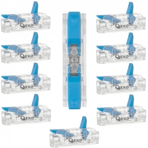 WAGO TÜÜPI AVATAV KIIRKLEMM 2X0.2-4MM 10TK / KOMPL. GEKO