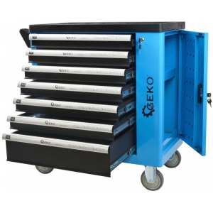 243-OS. TÖÖRIISTAKÄRU TÖÖRIISTADEGA. 7 SAHTLIT. KÜLGKAPIGA GEKO